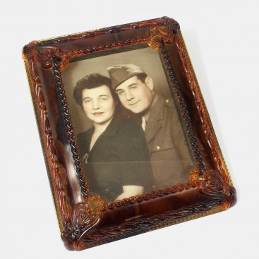US Soldier photo framed