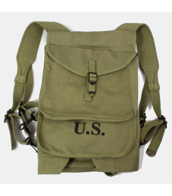 US WWII HAVRESAC M28 SAC A DOS SOLDAT 1944 NORMANDIE LUXE