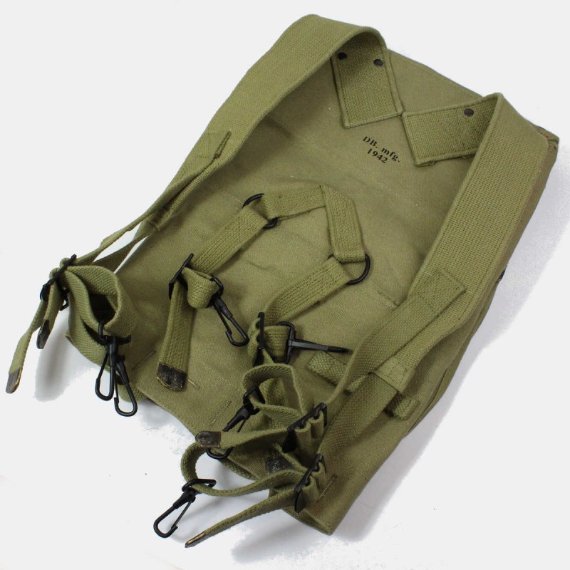 Ww2 Us Rare Sac Transport Roquettes Moose River Shoe 1944 100