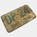 Plate - Ohio 1942