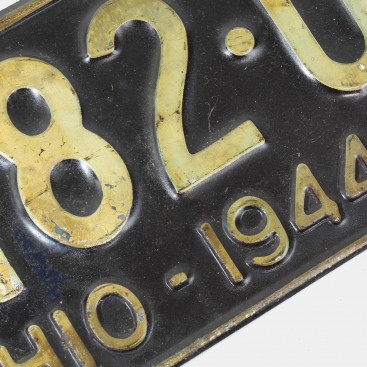 Plate - Ohio 1944