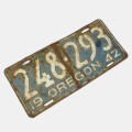 Plate - Oregon 1942