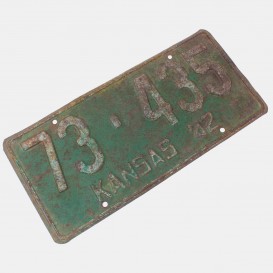Plate - Kansas 1942