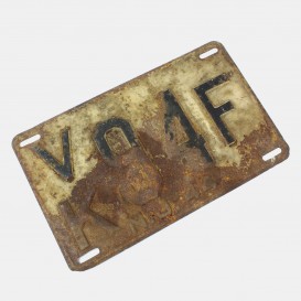 Plaque - New Jersey 1944