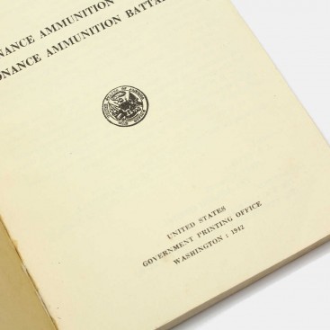 Ordnance Ammuniton Manual
