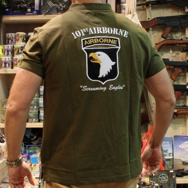 Polo 101st Airborne - Kaki