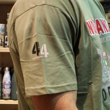 T-Shirt Normandy Map