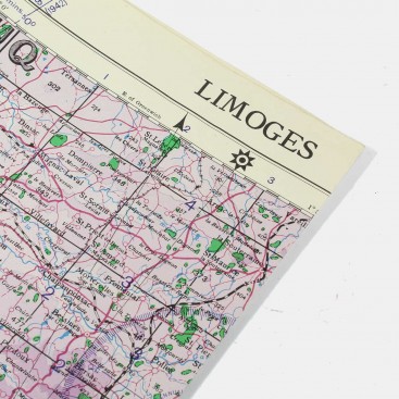Carte Limoges