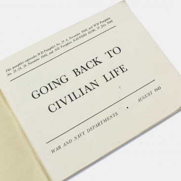 Going back to civilian life