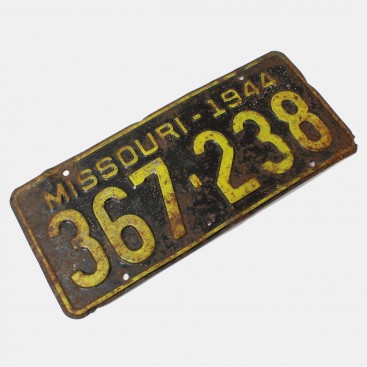 Plate - Missouri 1944