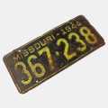 Plaque - Missouri 1944