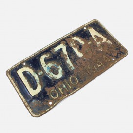 Plate - Ohio 1944