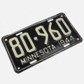 Plate - Minnesota 1944