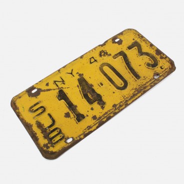 Plate - New York 1944
