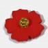 Big Poppy pin