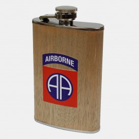 82nd Flask - Wood