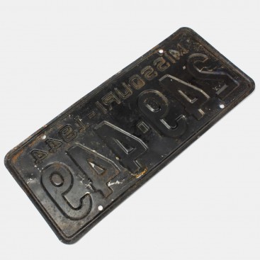 Plate - Missouri 1944