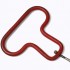 Parachute part handle