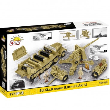 Sd.Kfz.8/8.8cm Flak 36 - Cobi