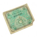 Billet d'invasion 2 Francs