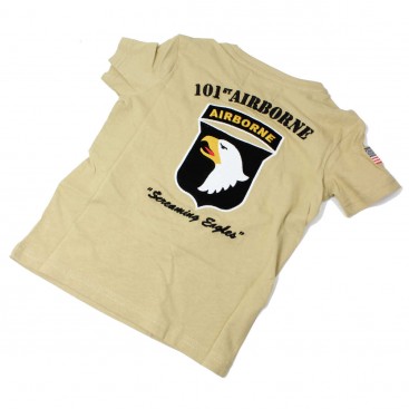Child T-Shirt - 101st Airborne, Beige