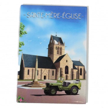 Sainte-Mère / Jeep Magnet