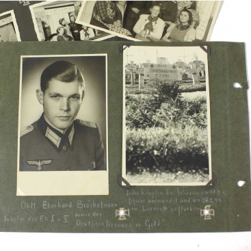 Photos lot - Oblt. Bröckelmann