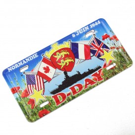 Magnet Plaque D-DAY