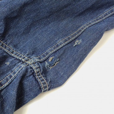 Blue Denim Barrack Bag