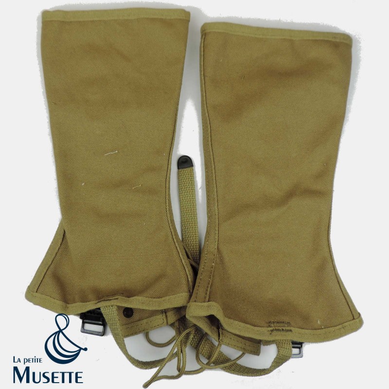 WWII US Army M1938 Canvas Leggings Leg Wrappings Puttee Outdoor Hunting  Supplies