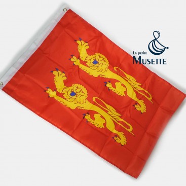 NORMANDY FLAG DRAPEAU LION CAEN DDAY FRANCE SAINT LO CHERBOURG COLOR