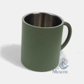 Green Metal cup