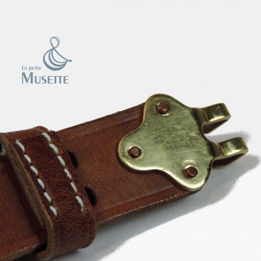M1 Garand Rifle's leather sling, Luxury version